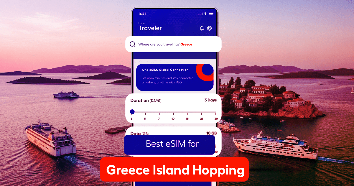 Best eSIM for Greece Island Hopping: Stay Connected Across Islands