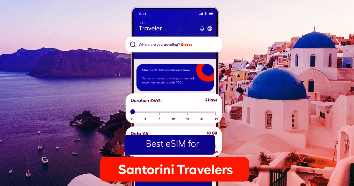 Best eSIM for Santorini Travelers: Stay Connected in Greece