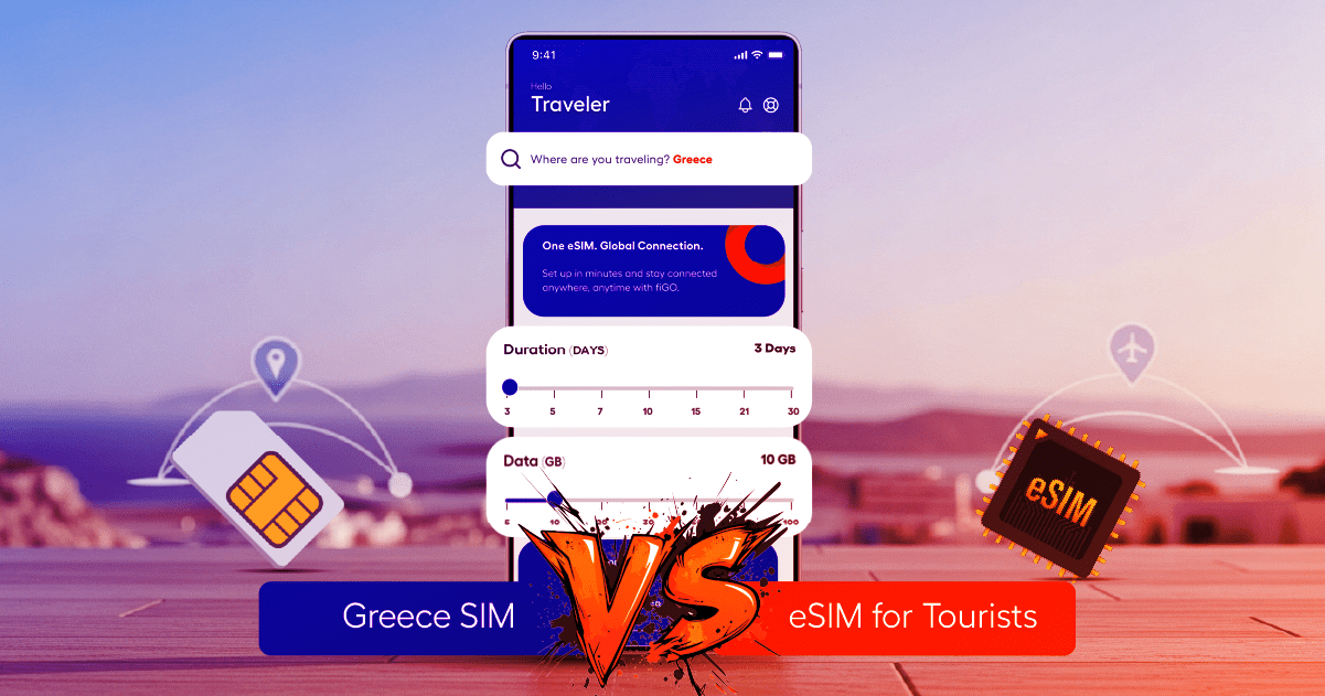 Greece SIM vs eSIM for Tourists: Which Is Better